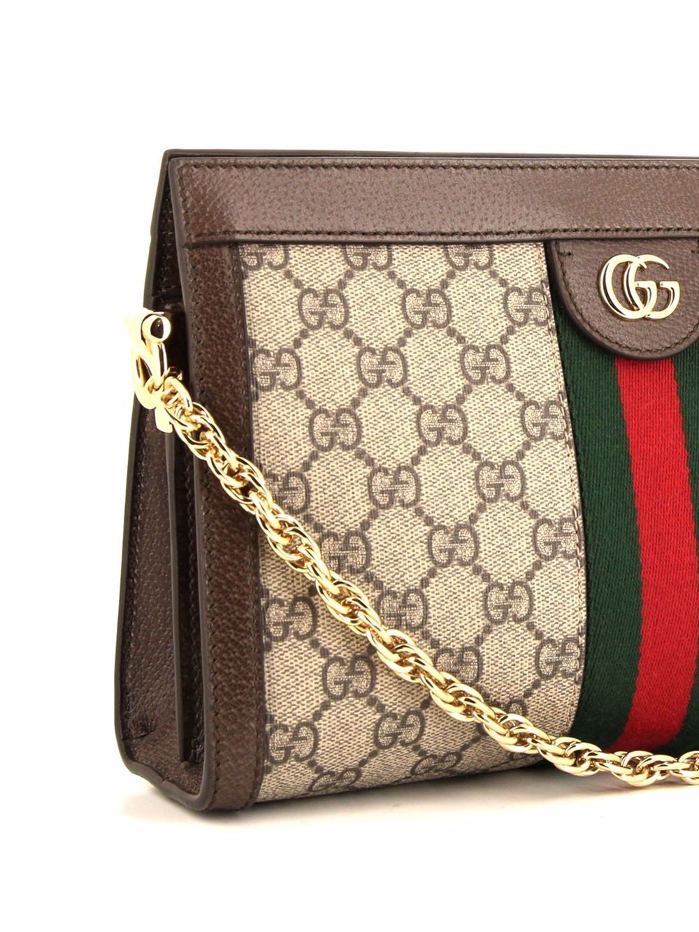 фото Gucci pre-owned сумка на плечо ophidia 2010-х годов с монограммой