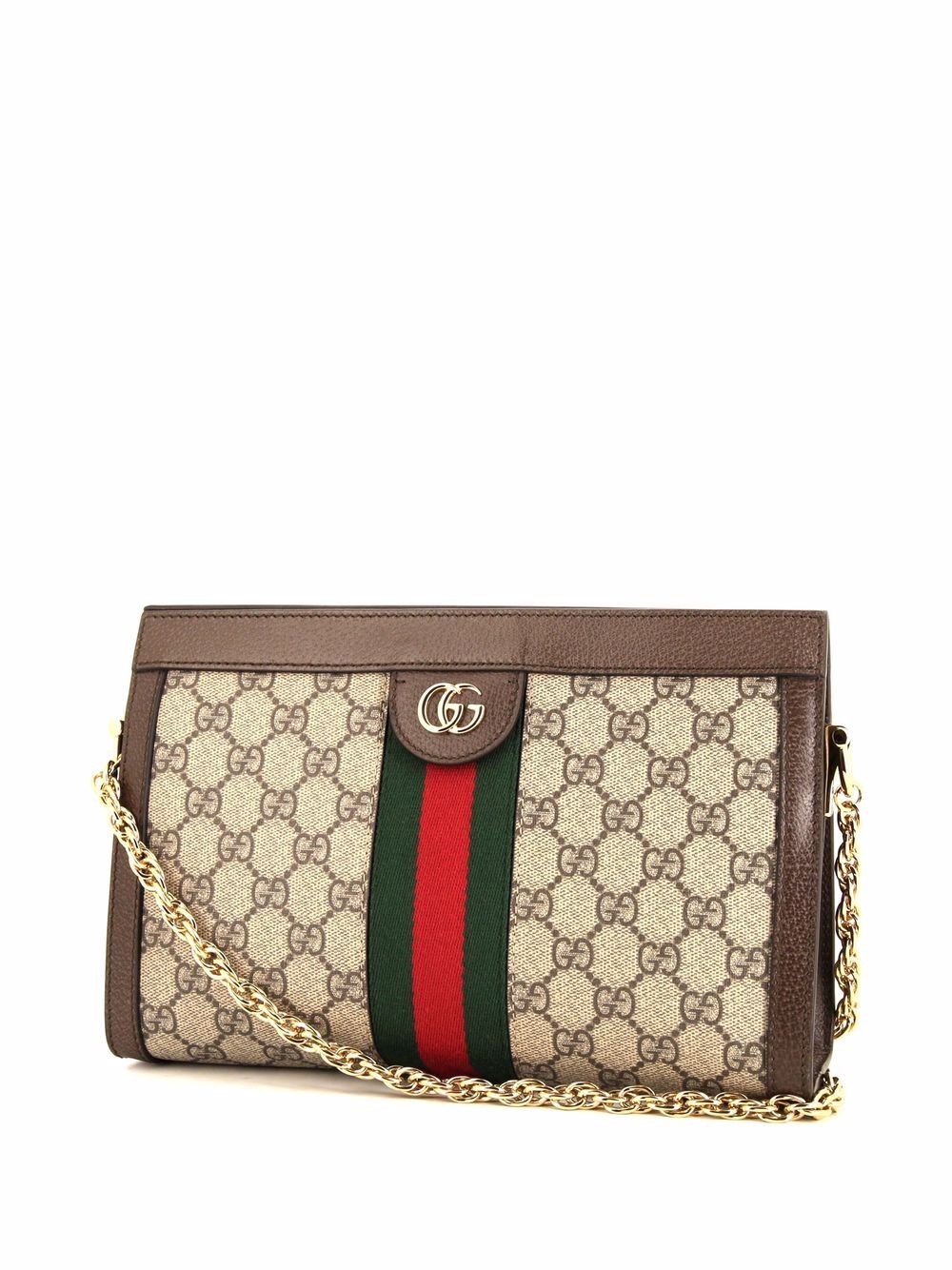 фото Gucci pre-owned сумка на плечо ophidia 2010-х годов с монограммой