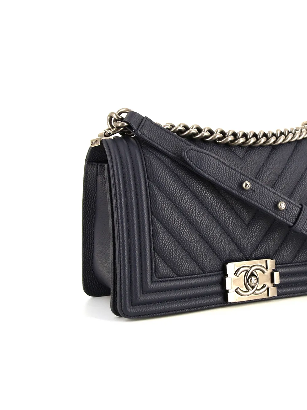 фото Chanel pre-owned сумка на плечо chanel boy 2019-го года