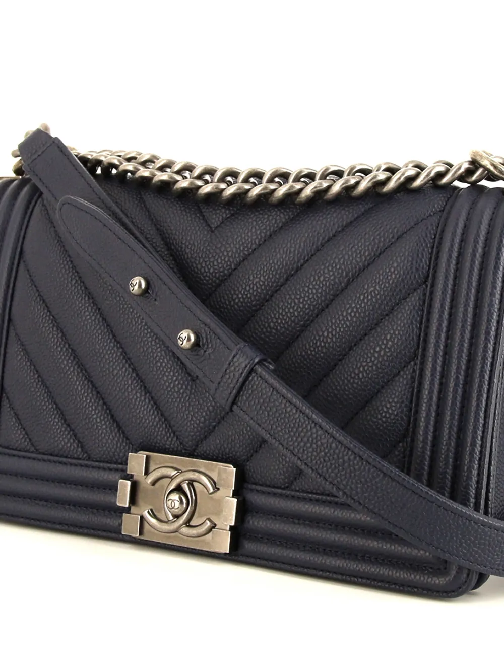 фото Chanel pre-owned сумка на плечо chanel boy 2019-го года