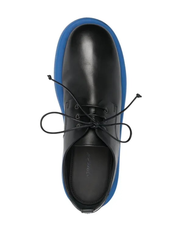 contrast-sole Derby Shoes - Farfetch