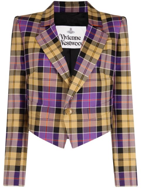 vivienne westwood checked shirt