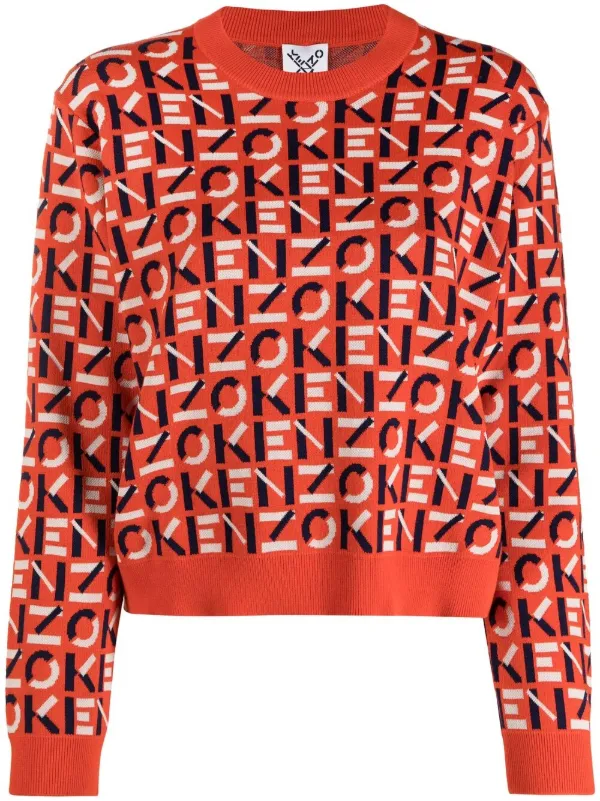 kenzo monogram jumper