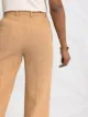 Alberta Ferretti wide-leg linen trousers