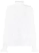 Image 1 of Saint Laurent smocked babydoll blouse