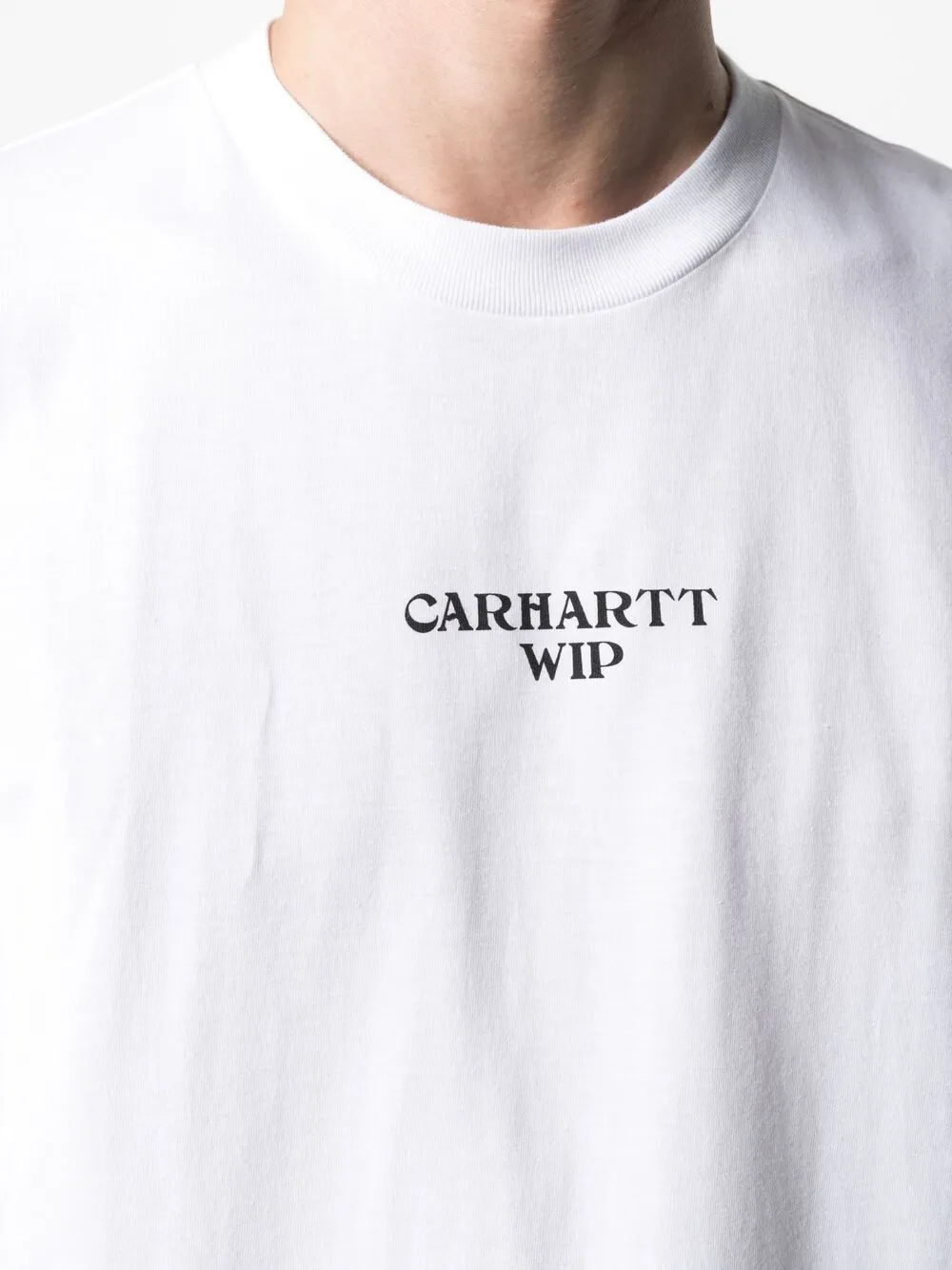 фото Carhartt wip футболка panic с логотипом