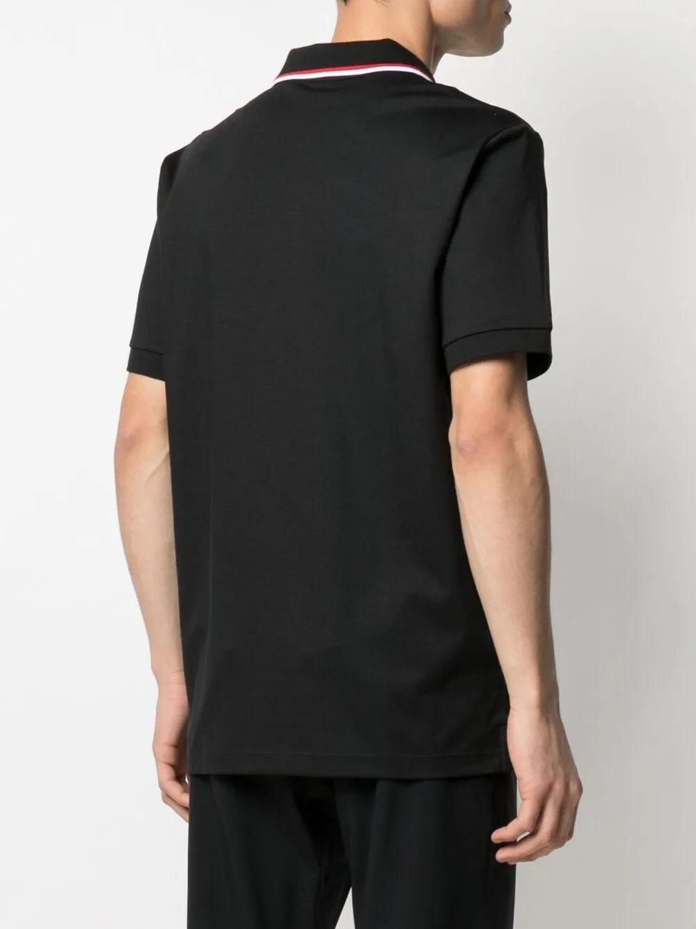 фото Boss рубашка поло с контрастной отделкой