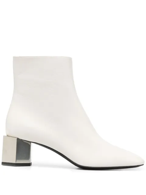 Off-White block-heel boots