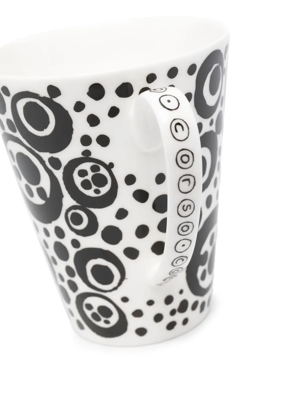 Shop 10 Corso Como Printed Porcelain Mug In Black