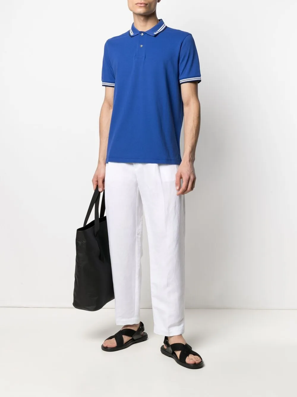 фото Emporio armani рубашка поло с логотипом