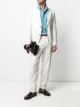 Image 2 of Emporio Armani textured single-breasted blazer