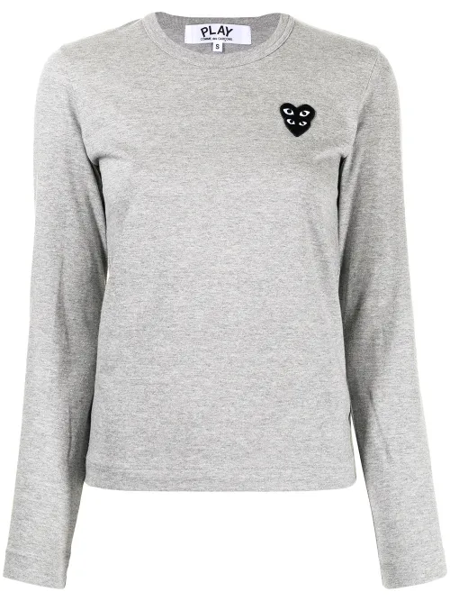 T-shirt à patch logo - Comme Des Garçons Play - Modalova