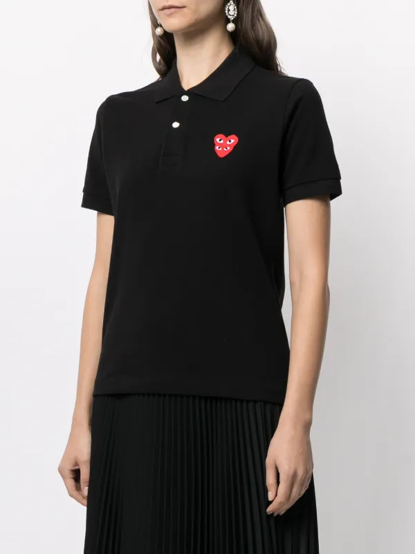 Comme des garcons on sale polo shirt womens