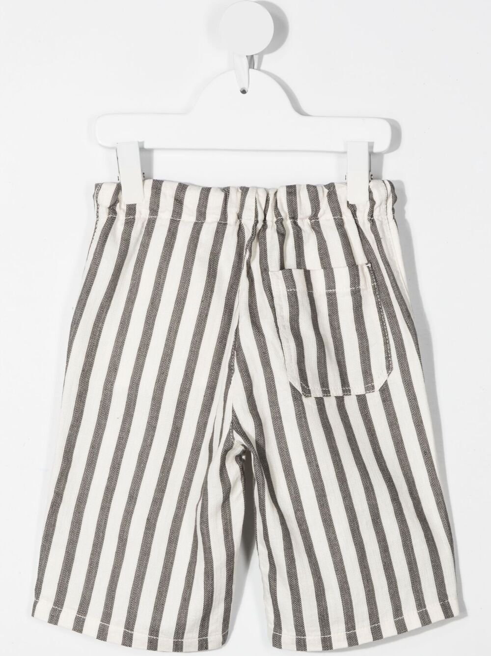 фото Zhoe & tobiah stripe-print shorts