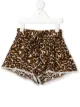 Image 1 of Caffe' D'orzo Rosanna leopard-print shorts