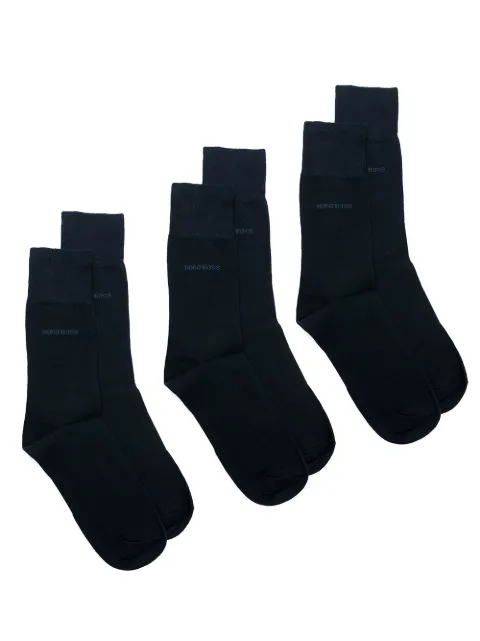 BOSS 3 pares de meias