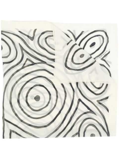 10 CORSO COMO abstract-print scarf