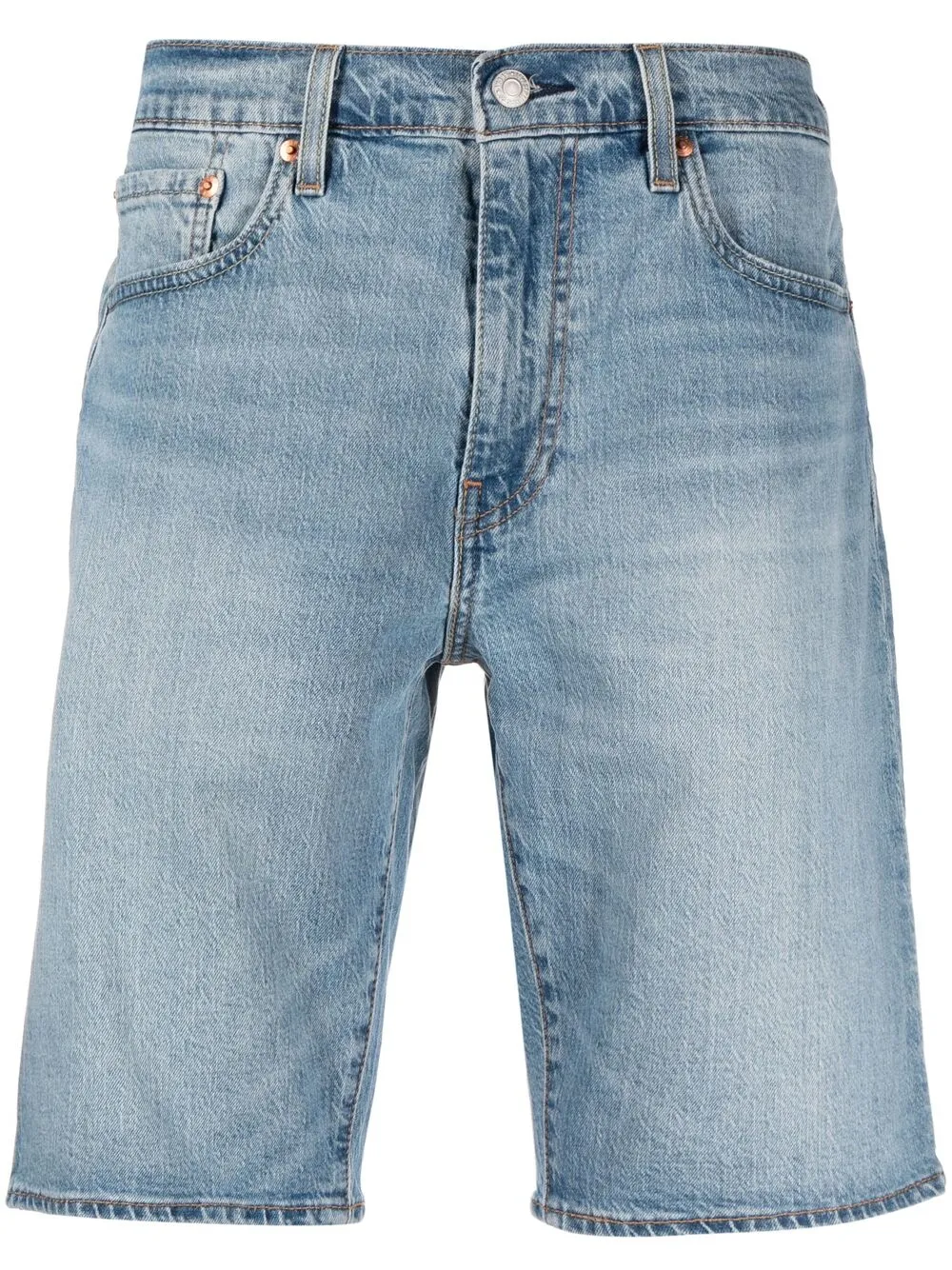 фото Levi's джинсовые шорты-бермуды