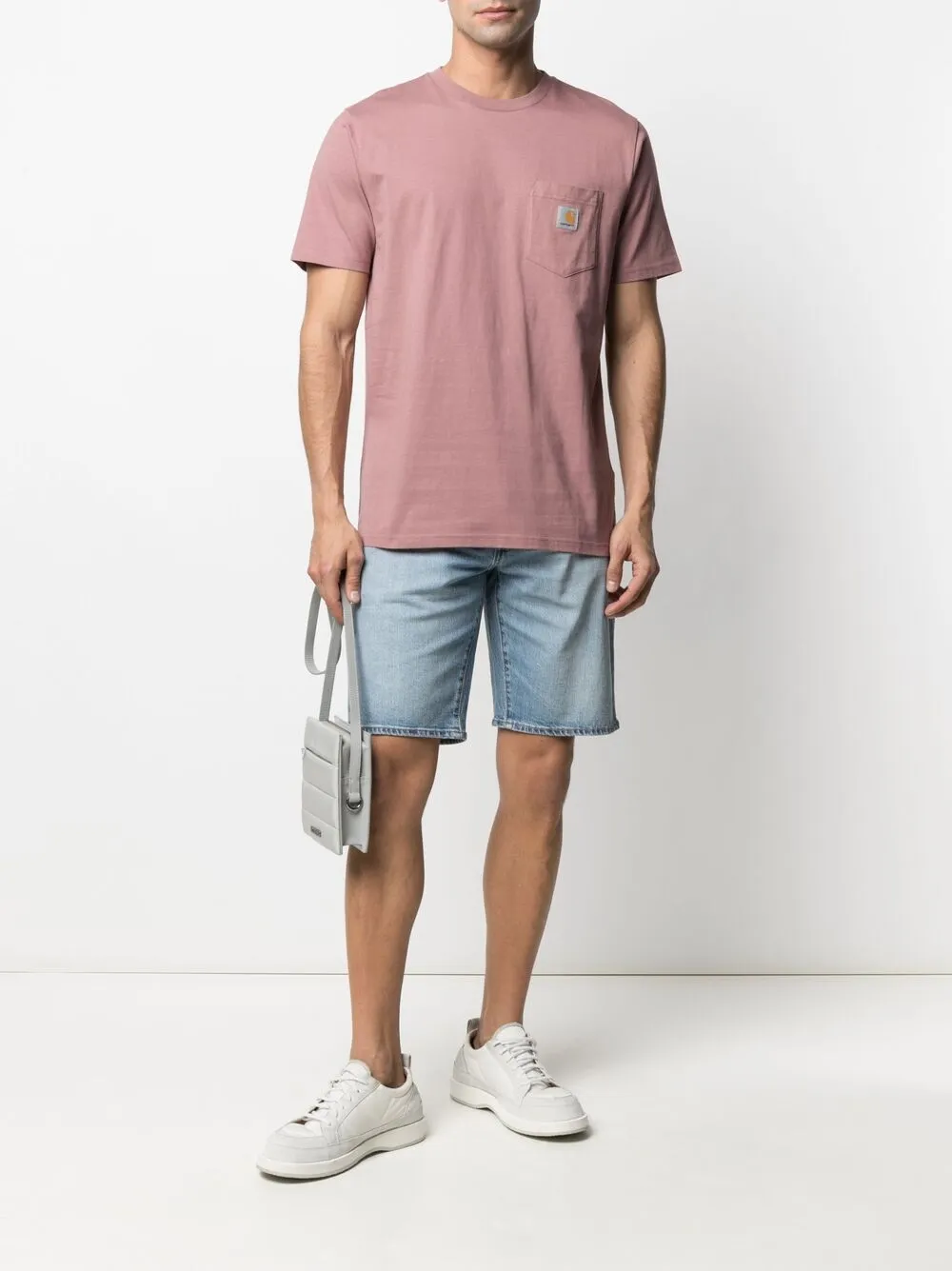 фото Levi's джинсовые шорты-бермуды