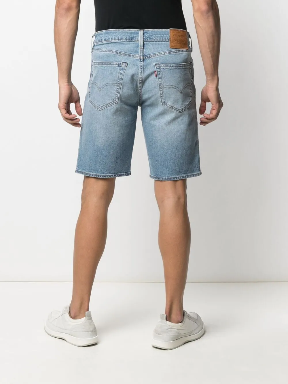 фото Levi's джинсовые шорты-бермуды