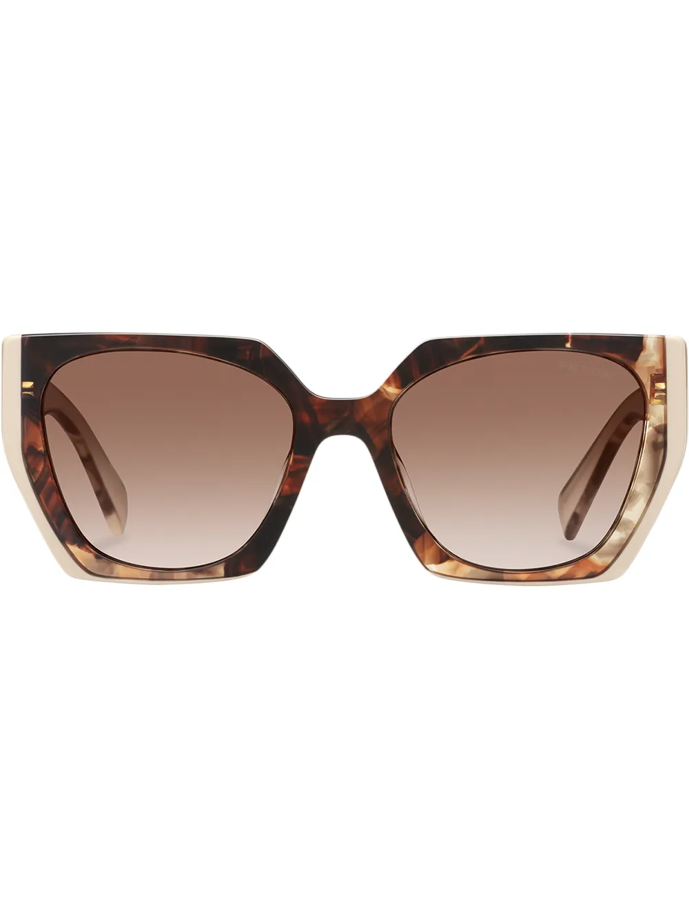 小物 PRADA l frame sunglasses brown Prada Oversized Square-frame Sunglasses In Brown | ModeSens