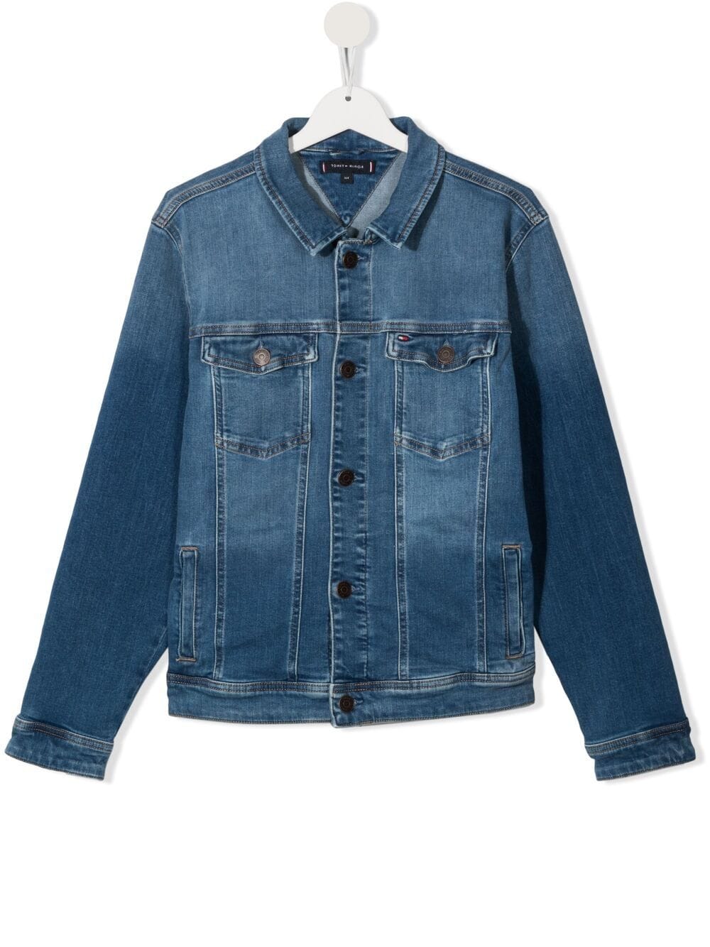 Tommy Hilfiger Junior Teen Classic Denim Jacket In Blue