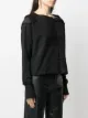 Andrea Ya'aqov patchwork design sweatshirt