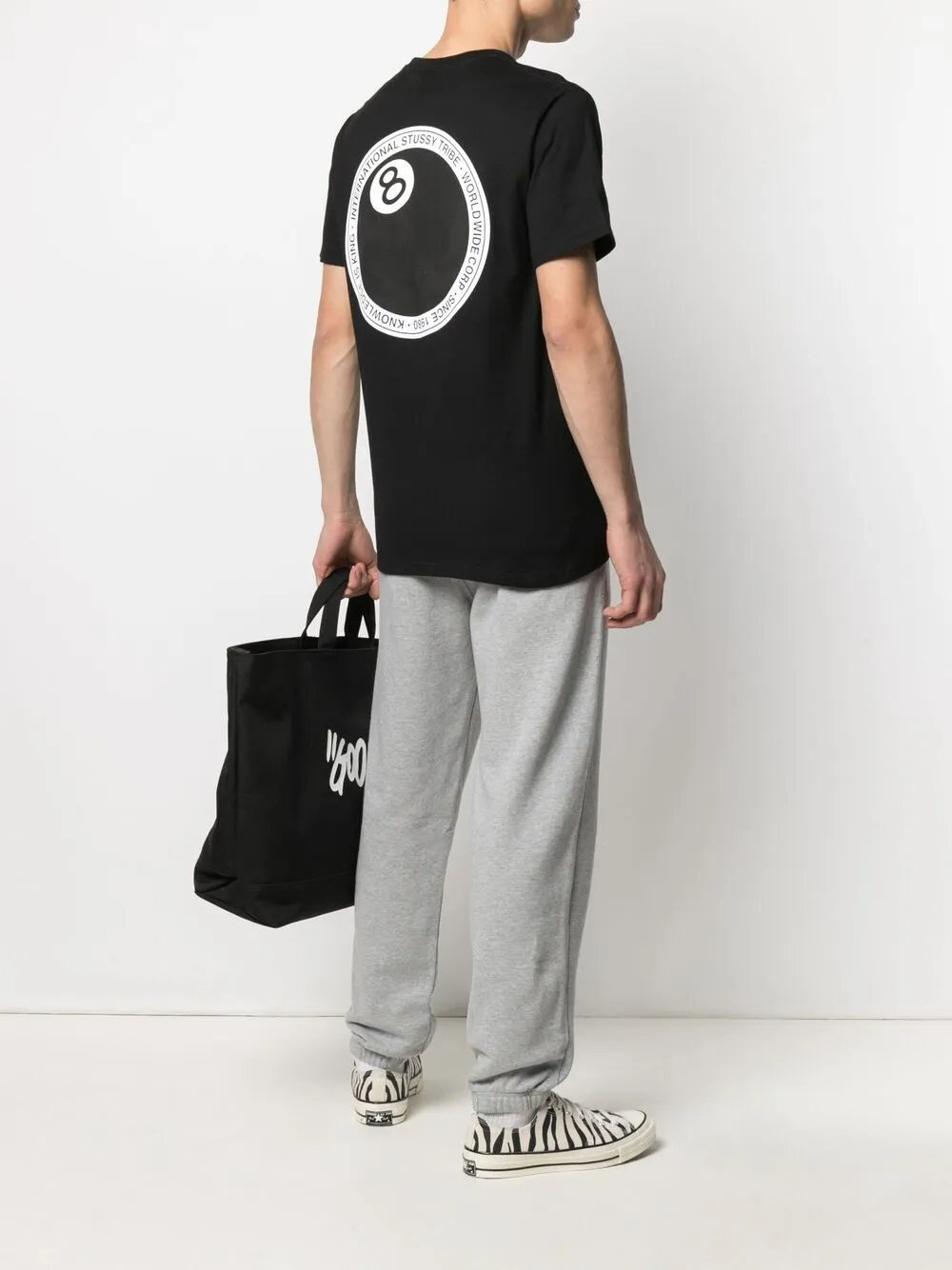 фото Stussy футболка 8 ball dot