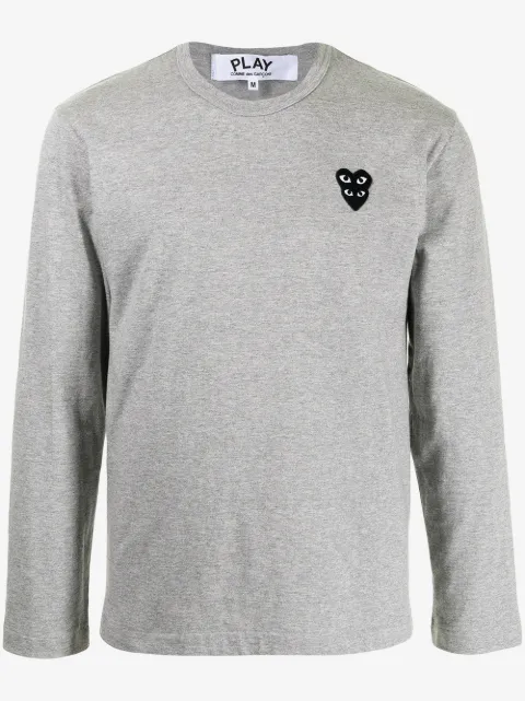 Comme Des Garçons Play Maglione con applicazione