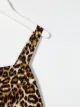 Caffe' D'orzo Stella leopard-print cropped top