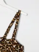 Caffe' D'orzo TEEN Stella leopard-print cropped top