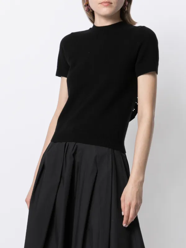 【未使用】Cecilie Bahnsen★セシリー・バンセン　ワッフルTシャツ Cecilie Bahnsen ラッフルトリム Tシャツ 通販 - FARFETCH