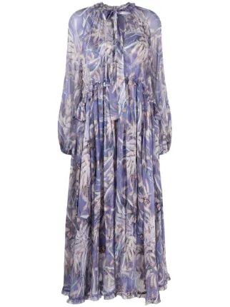 ZIMMERMANN Kleid Mit Schmetterlings-Print - Farfetch