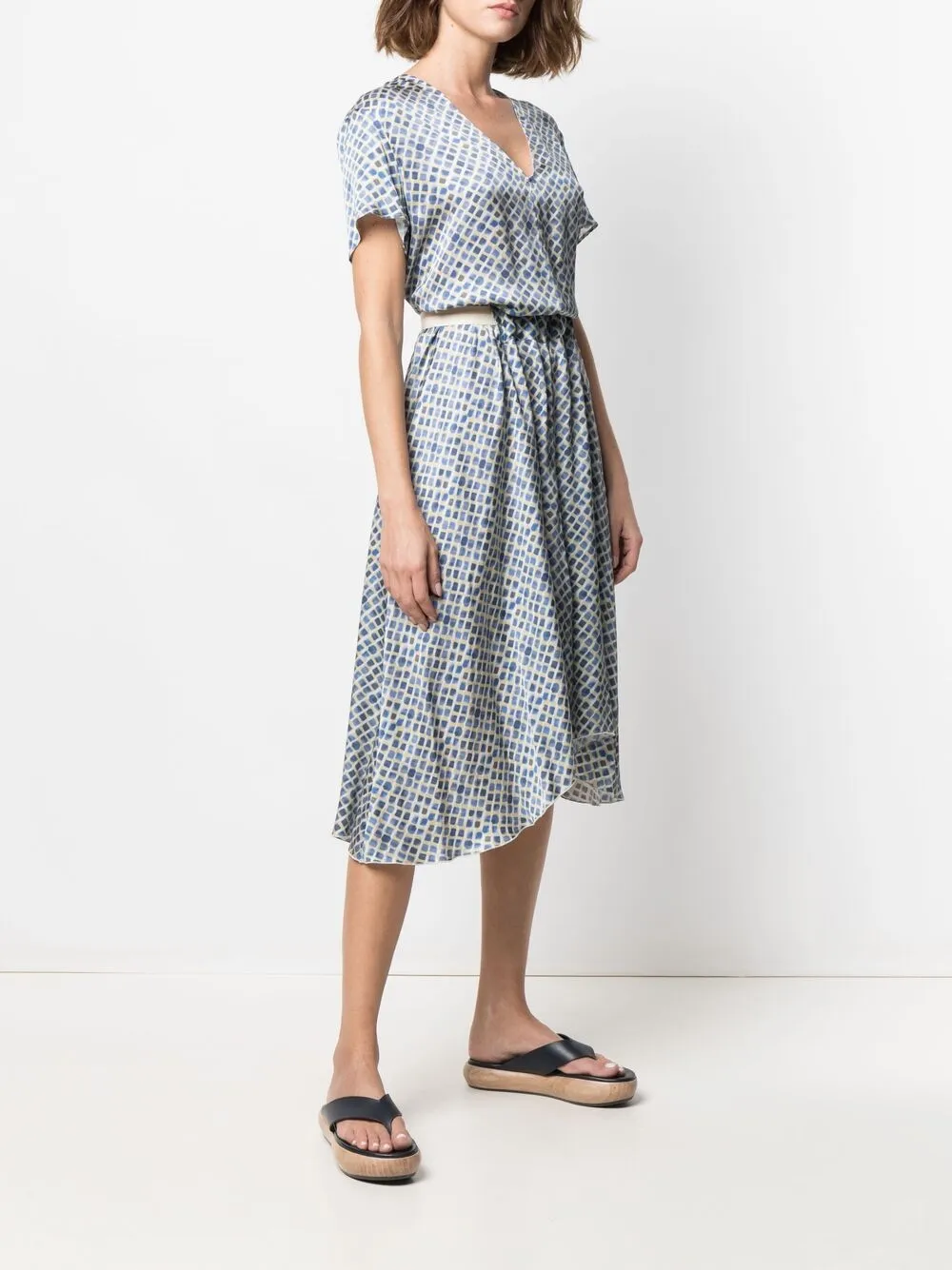 фото Nenah платье миди с поясом