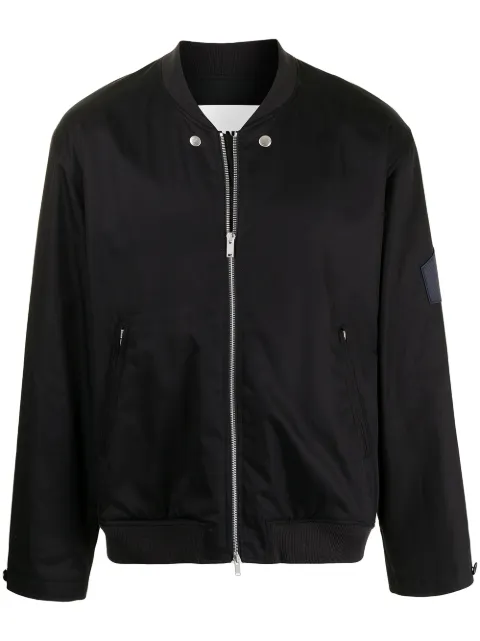 basic black bomber jacket