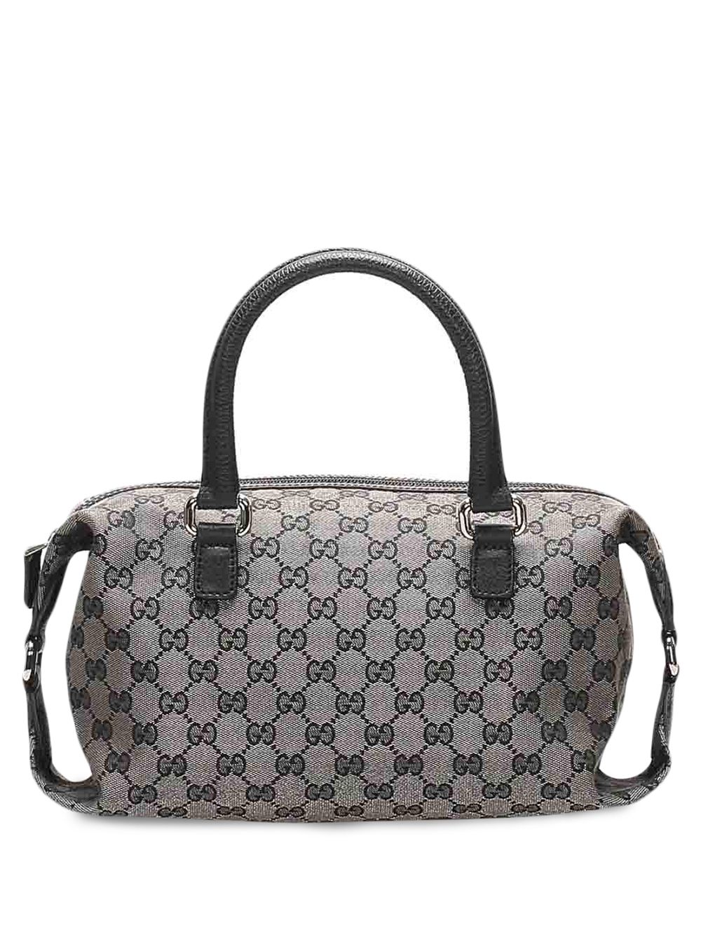 фото Gucci pre-owned сумка-тоут из канваса с логотипом gg