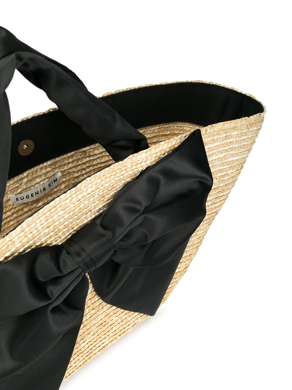 фото Eugenia kim carlotta straw beach bag