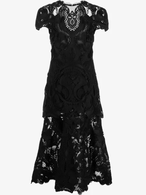 SIMKHAI  cut out-detail midi dress