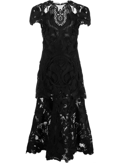 Robe mi-longue à découpes - Simkhai - Modalova