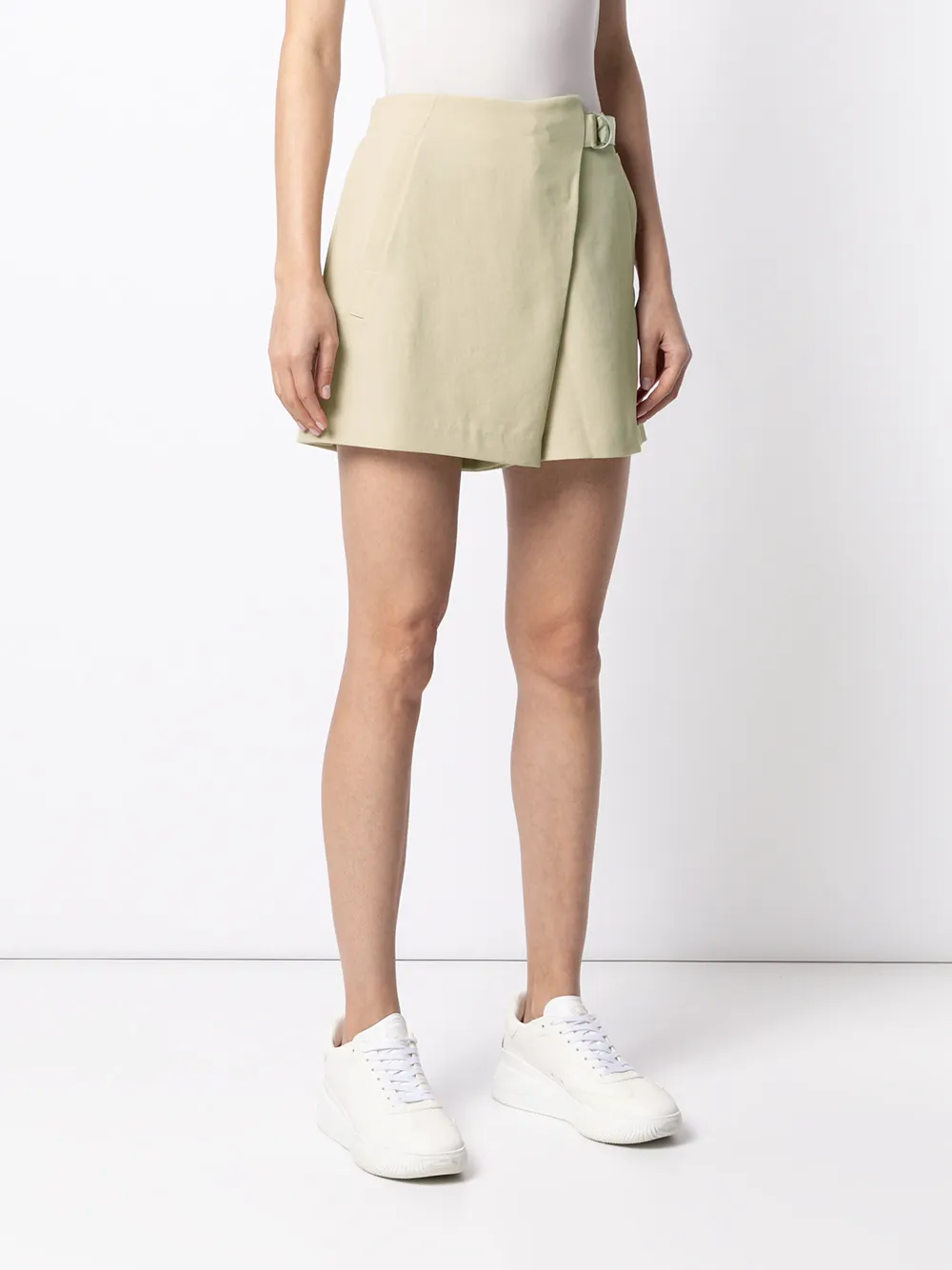 фото Goodious шорты асимметричного кроя с поясом