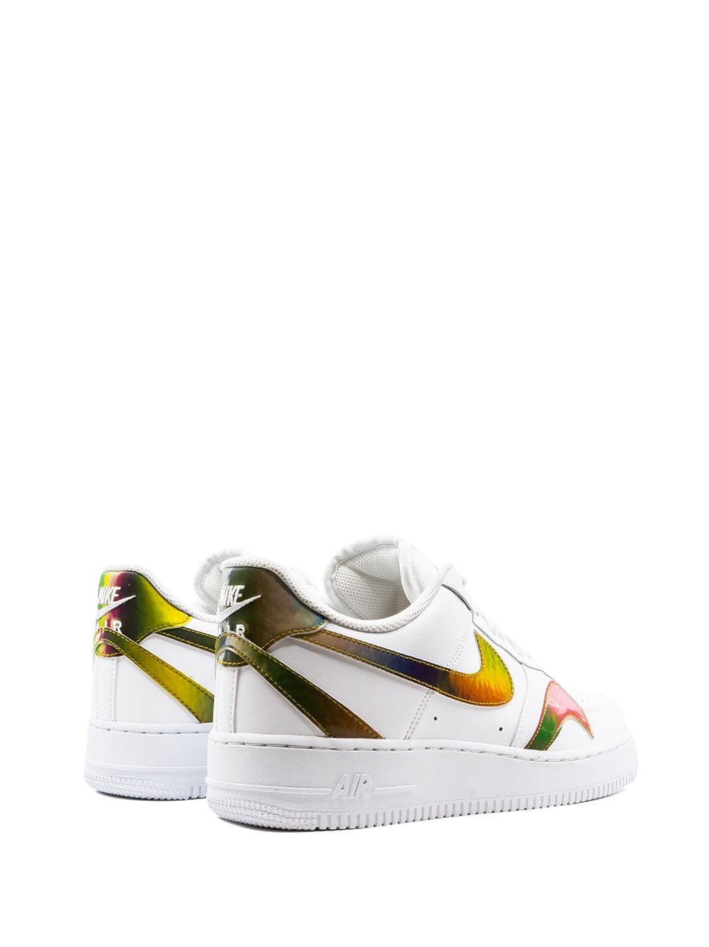 Shop Nike Air Force 1 '07 Lv8 "misplaced Swoosh" Sneakers In White