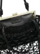 Krizia woven leather shoulder bag