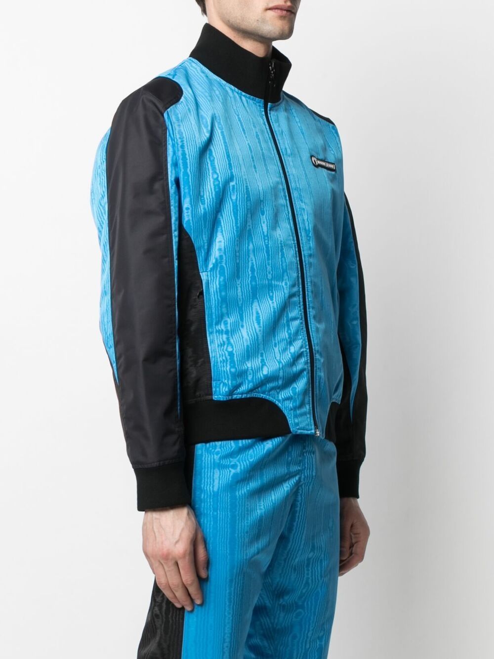 colour-block track jacket