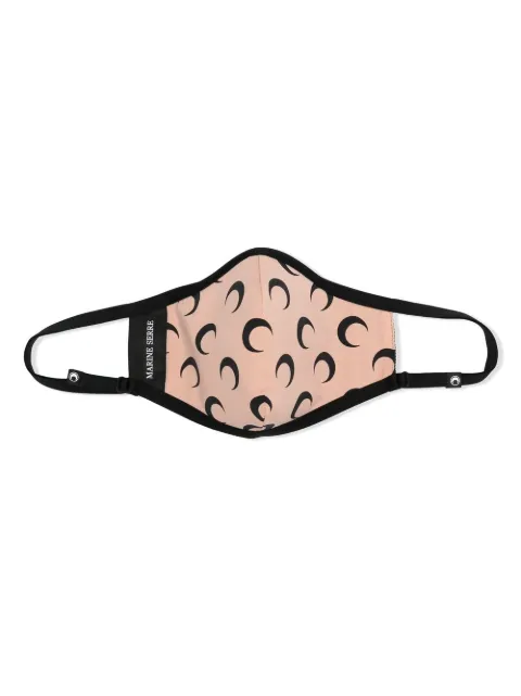 Marine Serre logo-print face mask