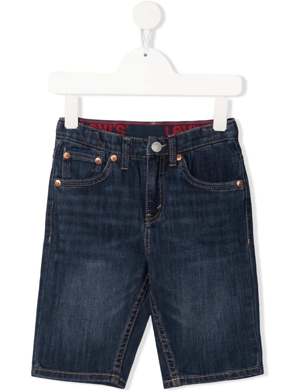 Levi's Kids' Lightweight 511 Denim Shorts In D6w-rocket