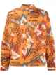 Image 1 of BODE script print overshirt