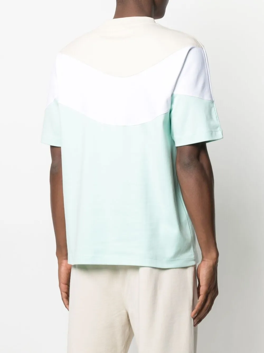 фото Drôle de monsieur футболка в стиле колор-блок