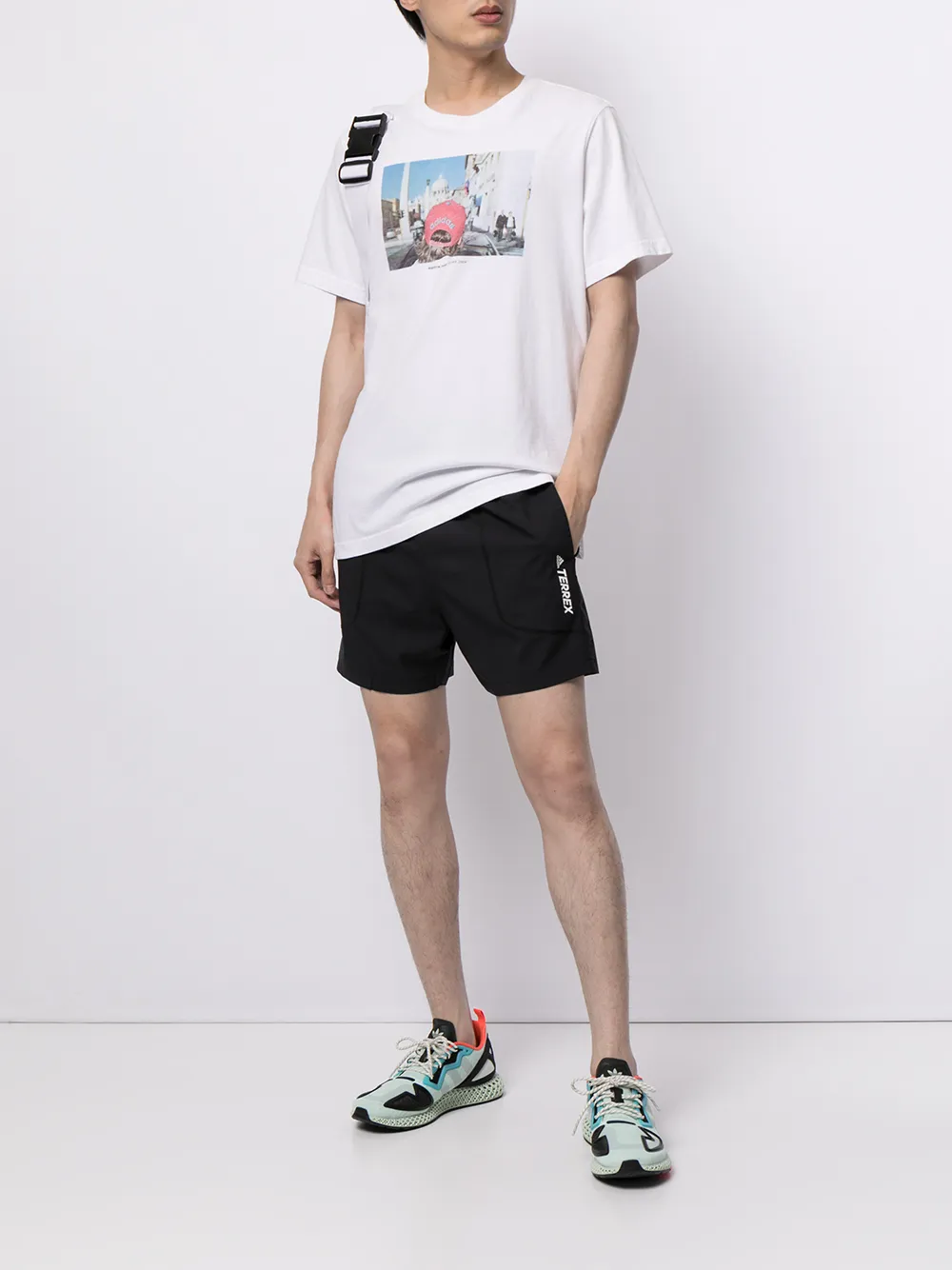 фото Adidas спортивные шорты terry с логотипом