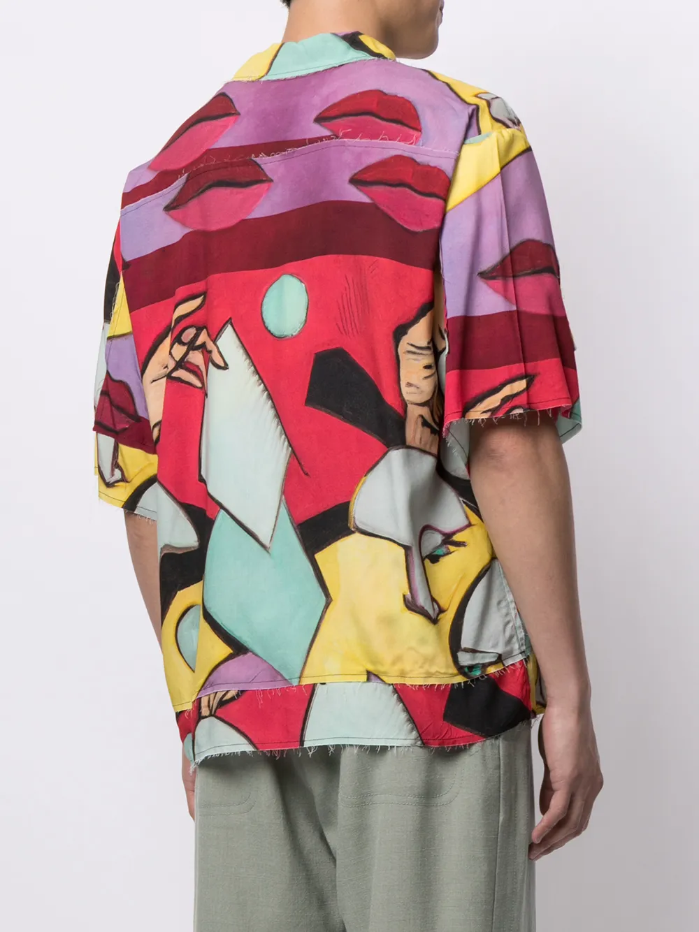 фото Vivienne westwood рубашка с принтом aloha one fun september