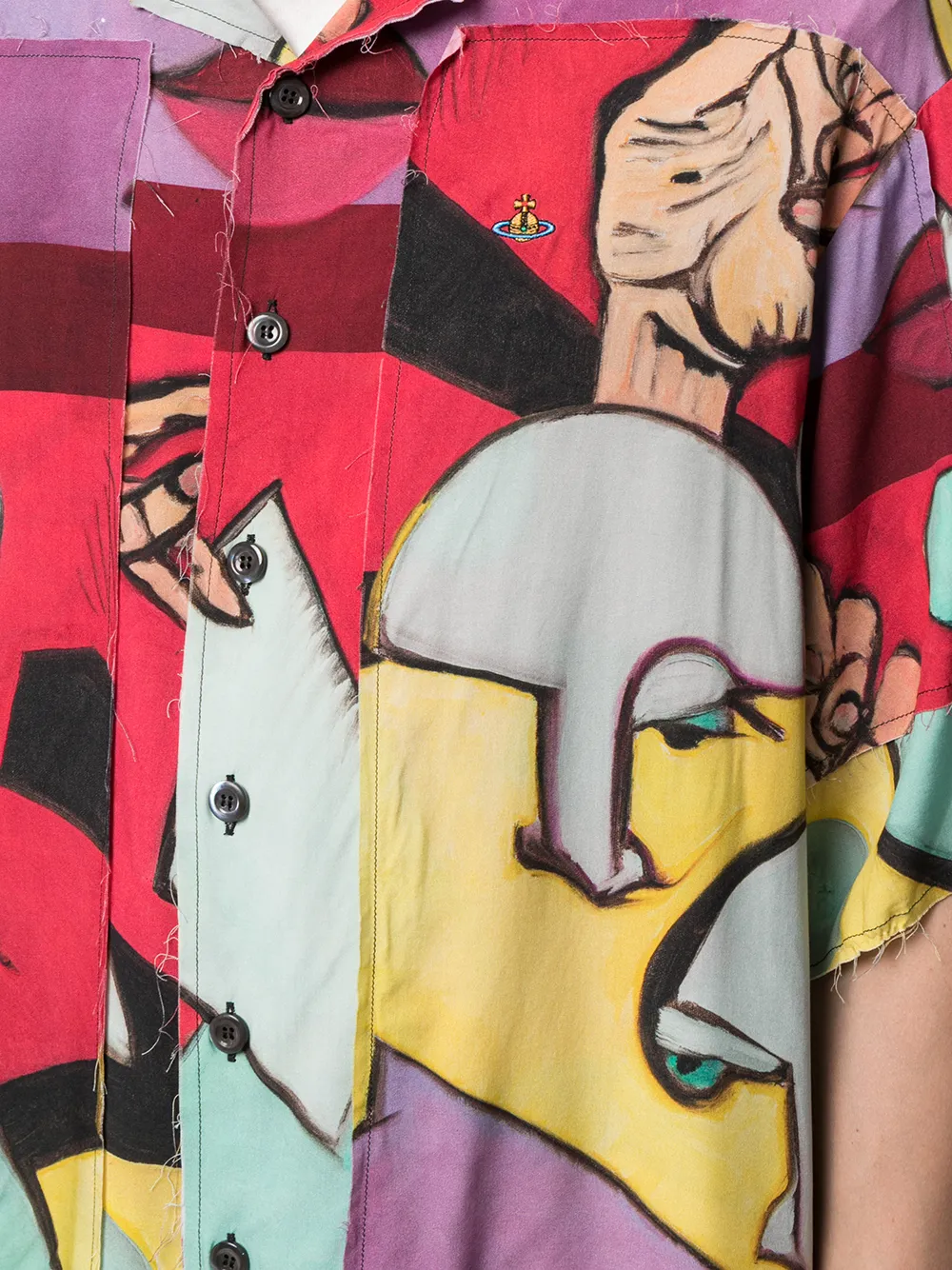 фото Vivienne westwood рубашка с принтом aloha one fun september